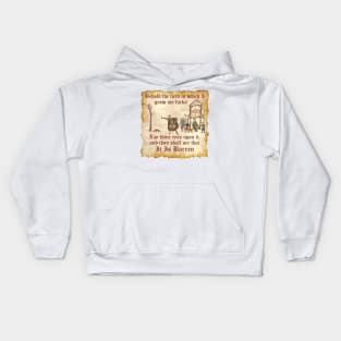 Behold The Field, Medieval Dank Meme Kids Hoodie